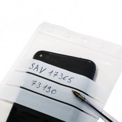 Sachet Zip avec bande de marquage - Achat / Vente de sachets zip