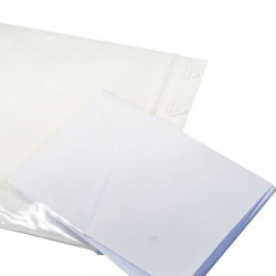 Enveloppe pochette plastique A4 : 230 x 320 + 40 mm