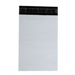 Pochette PE opaque à soufflet de fond - 500 x 320 mm