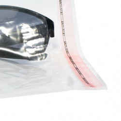 Pochette plastique à fermeture adhésive - Opaque - 70 µ - 505 x 460 mm